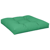 Vidaxl Pallet cushion 80x80x12 cm Fabric green