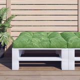 BIDAXL PALLET CUDHION Bladmönster 80x80x12 cm tyg