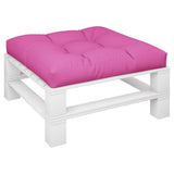 Vidaxl Pallet cushion 80x80x12 cm Fabric Pink
