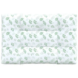 Vidaxl pallet cushion leaf pattern 120x80x12 cm fabric