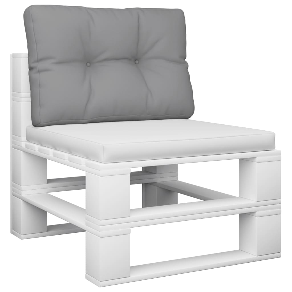 Vidaxl Palette Cushion 50x4012 cm Stoff Grey