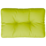 Vidaxl Pallet cushion 50x40x12 cm Fabric Clear green