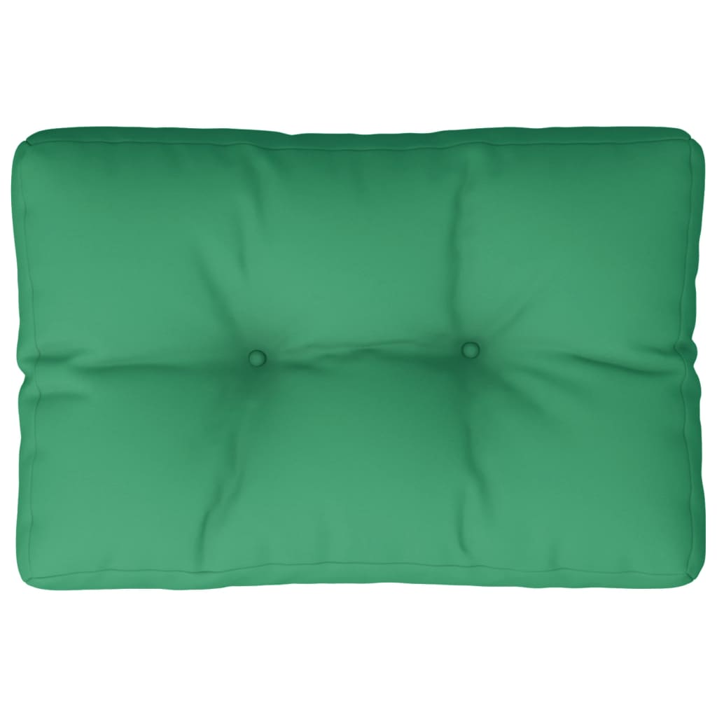 Vidaxl Palletpude 60x40x12 cm stofgrøn
