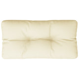 VidaXL Pallet cushion 70x40x12 cm Fabric Crème -colored