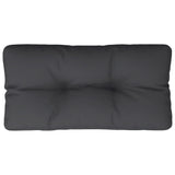 Vidaxl Pallet cushion 70x40x12 cm Fabric Black