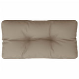 Vidaxl Pallet cushion 70x40x12 cm Fabric taupe