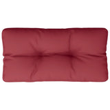 Vidaxl Pallet cushion 70x40x12 cm Fabric wine red
