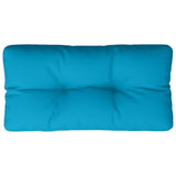 Vidaxl Pallet cushion 80x40x12 cm Fabric light blue
