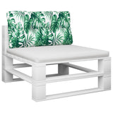 Vidaxl pallputebladmønster 80x40x12 cm stoff