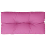 Vidaxl pallpute 80x40x12 cm stoff rosa