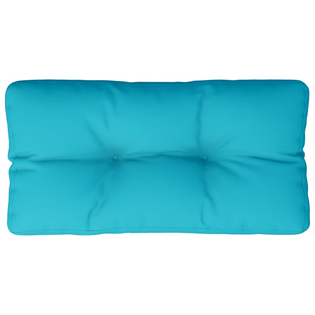 Vidaxl Pallet cushion 80x40x12 cm Fabric Turquoise