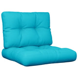 Vidaxl Pallet cushions 2 st fabric turquoise