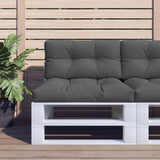 VidaXL pallet cushions 2 pcs fabric anthracite