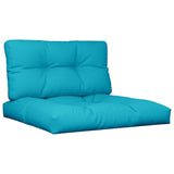 Vidaxl Pallet cushions 2 st fabric turquoise