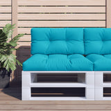 Vidaxl Pallet cushions 2 st fabric turquoise