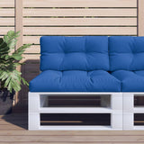 Vidaxl Pallet cushions 2 st fabric royal blue