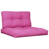 Vidaxl Pallet cushions 2 st fabric pink