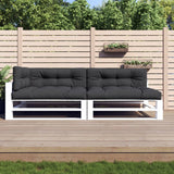 Vidaxl Pallet cushions 5 st fabric black