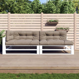 Vidaxl Pallet cushions 5 st fabric taupe