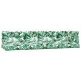 Vidaxl Pallet cushions 5 st fabric leaf pattern