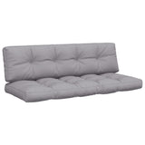 Vidaxl Pallet cushions 2 st fabric gray