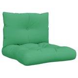 Vidaxl Pallet cushions 2 st fabric green