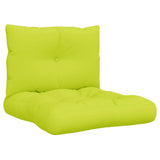 Vidaxl Pallet cushions 2 st fabric bright green