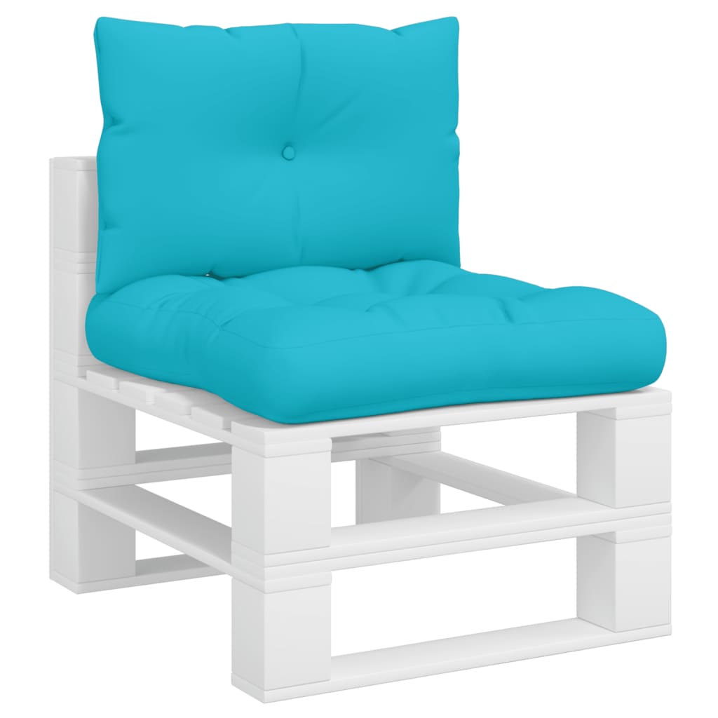 Vidaxl pallputer 2 St. Oxford Fabric Turquoise