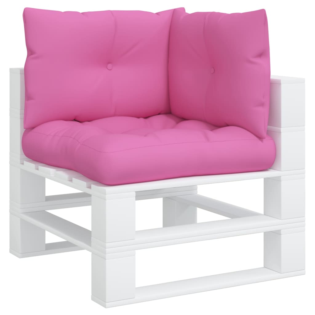 Vidaxl Palletdynor 3 St Oxford Fabric Pink
