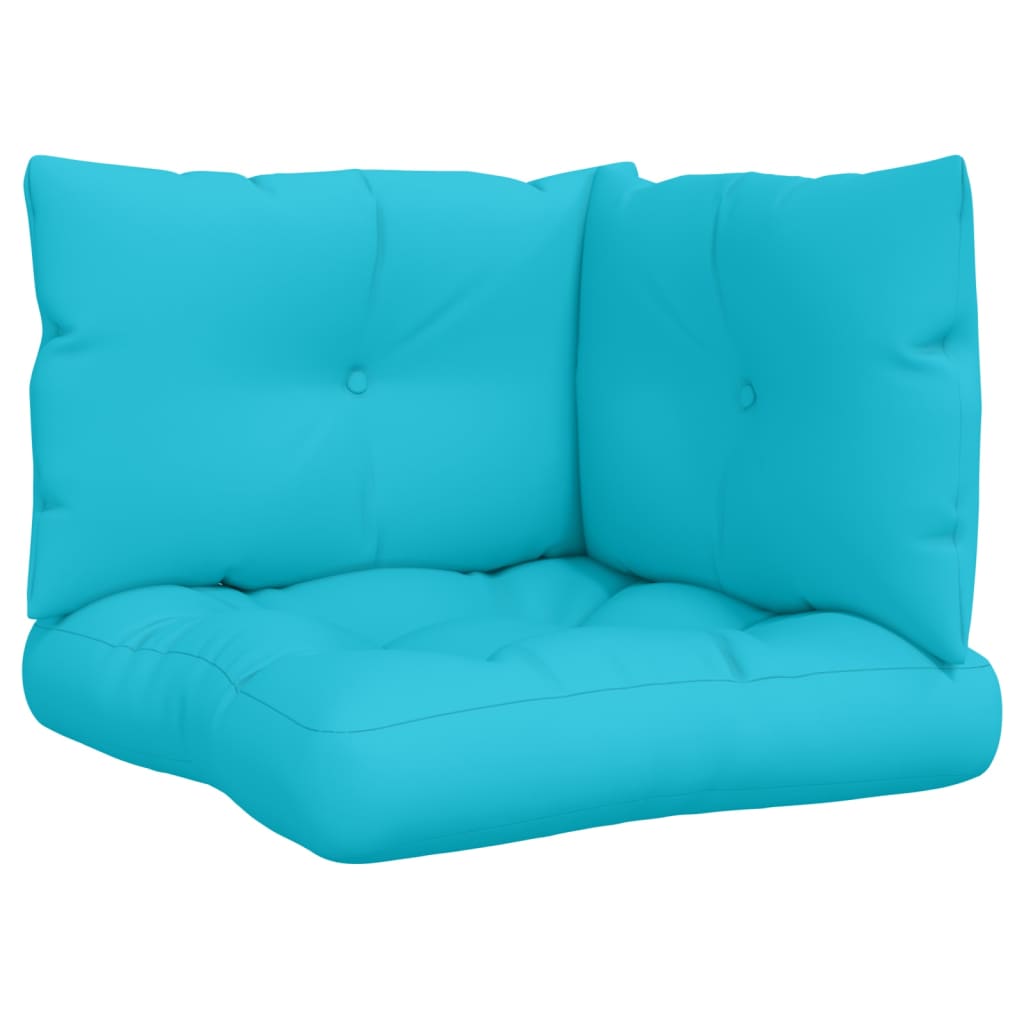 Vidaxl Pallet cushions 3 St Oxford Fabric Turquoise