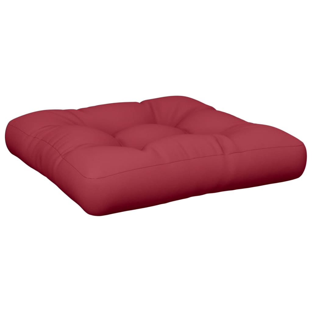 Vidaxl Pallet cushion Fabric wine red
