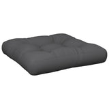 Vidaxl Pallet cushion 58x58x10 cm Fabric Anthracite -colored