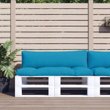 Vidaxl Pallet cushions 2 st fabric light blue