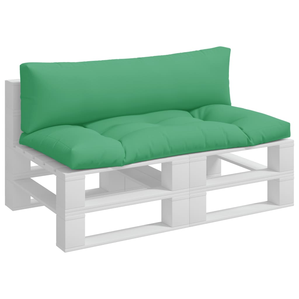 Vidaxl Pallet cushions 2 st fabric green