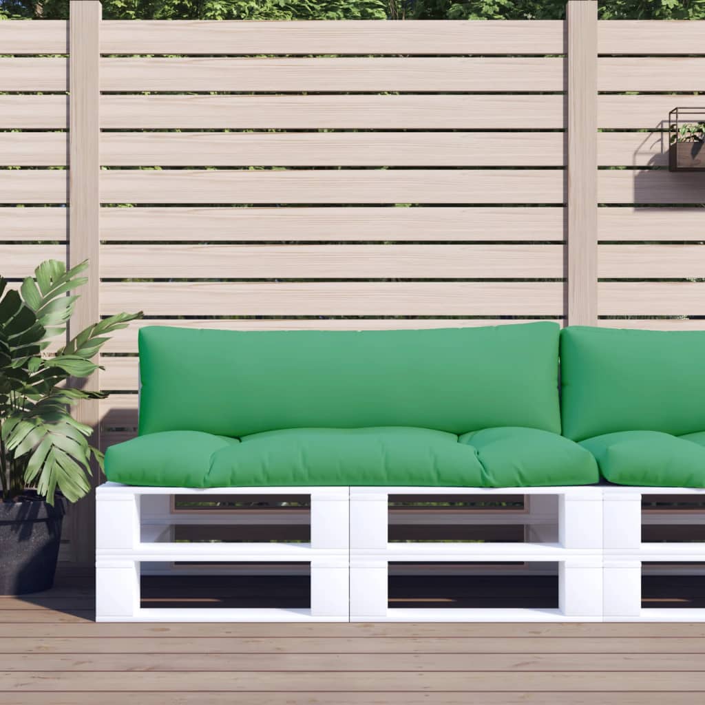 Vidaxl Pallet cushions 2 st fabric green