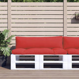 Vidaxl Pallet cushions 2 st fabric red