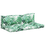 Cuscini da pallet Vidaxl 2 ST Fabric foglia Modello