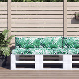 Cuscini da pallet Vidaxl 2 ST Fabric foglia Modello