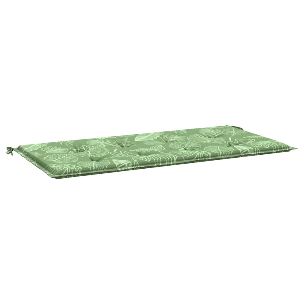 Vidaxl Garden Bench polštář 100x50x4 cm Oxford Fabric list vzorec