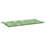 Vidaxl Garden Bench polštář 100x50x4 cm Oxford Fabric list vzorec