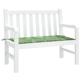 Vidaxl Garden Bench polštář 100x50x4 cm Oxford Fabric list vzorec