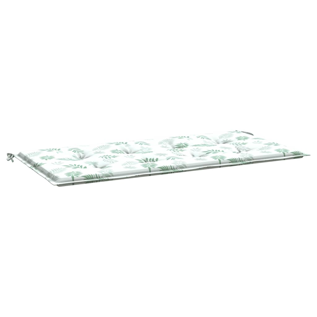 Vidaxl Garden Bench Pushion 120x50x3 cm Oxford stofbladmønster