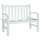 Vidaxl Garden Bench Pushion 120x50x3 cm Oxford stofbladmønster