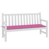 Vidaxl Garden Banc Cushion 150x50x4 cm Oxford Fabric rose