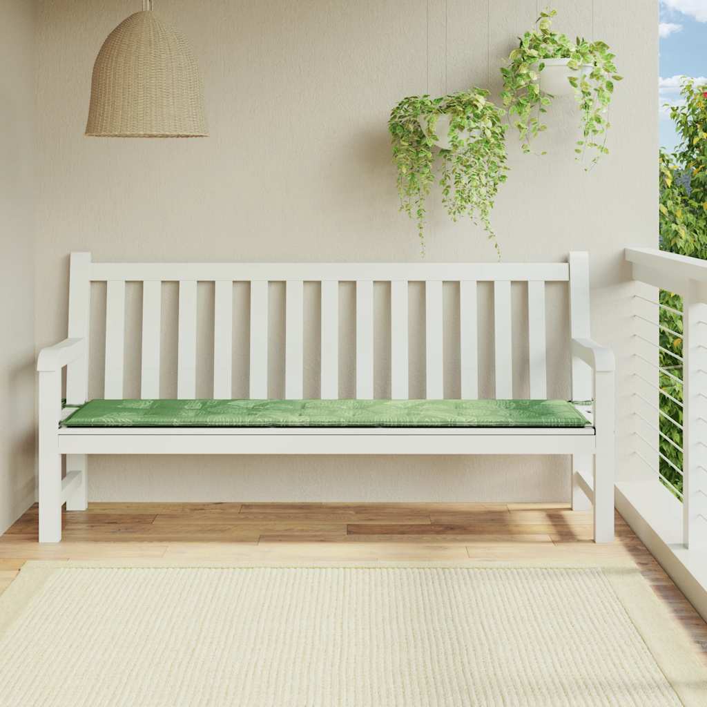 Vidaxl Vrta za črpalke za vrtno klop 200x50x4 cm tkanina