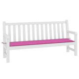 Vidaxl Garden Bench Pushion 200x50x4 cm stofrosa