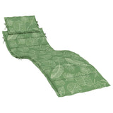 VidaXL lounger cushion leaf pattern Oxford fabric
