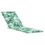 Vidaxl patio chair cushion leaf pattern Oxford fabric
