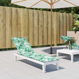 Vidaxl patio chair cushion leaf pattern Oxford fabric