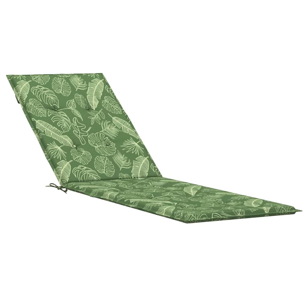 Vidaxl patio chair cushion leaf pattern Oxford fabric